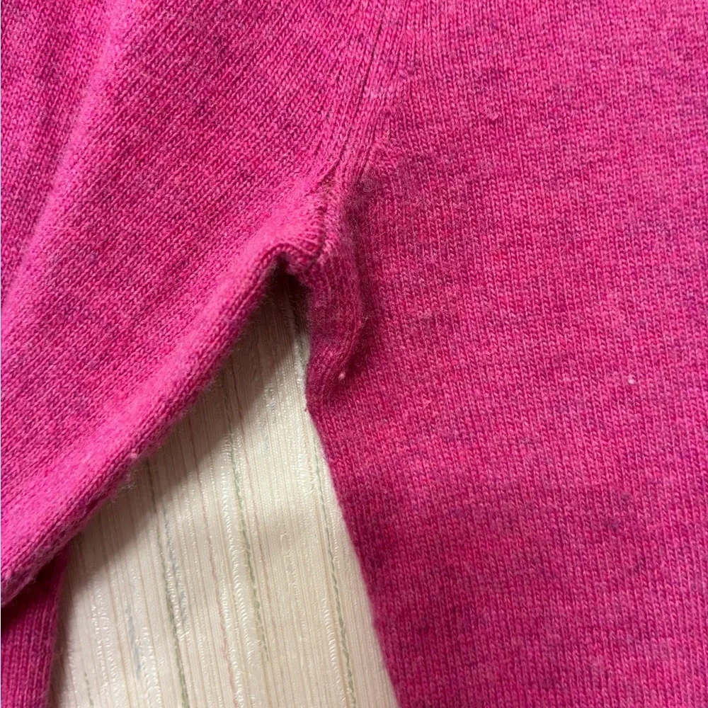 J. Crew cotton wool blend Teddie sweater, small‎ Pink